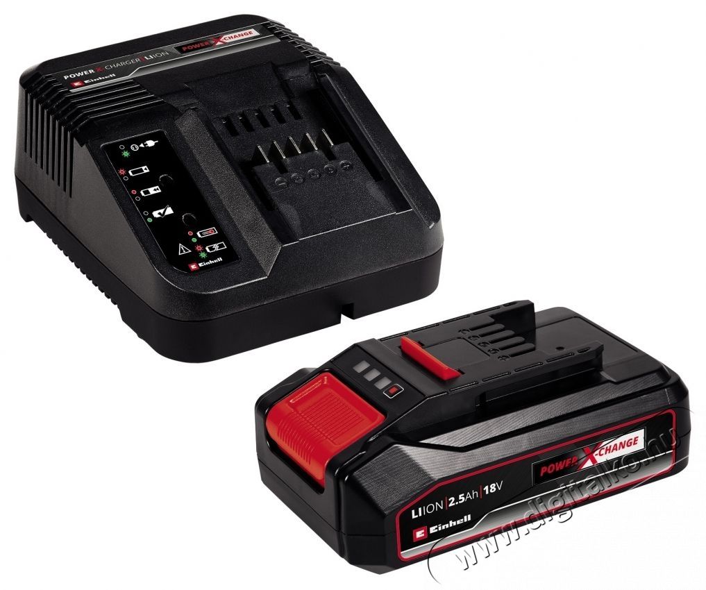 Einhell PXC GE-LC 18 Li Solo L&aacute;ncfűr&eacute;sz, 18 V, 25 cm Oregon penge + Starter Kit PXC: 18V akkumul&aacute;tor, 2.5Ah, max. 720W, t&ouml;ltő H&aacute;ztart&aacute;s / Otthon / K&uuml;lt&eacute;r - K&uuml;lt&eacute;r / kerti term&eacute;k / grill - L&aacute;ncfűr&eacute;sz - 535159