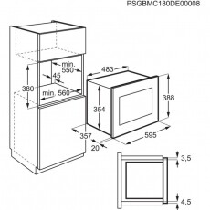 Electrolux LMS4253TMW Be&eacute;p&iacute;thető mikrohull&aacute;m&uacute; s&uuml;tő Konyhai term&eacute;kek - Mikrohull&aacute;m&uacute; s&uuml;tő - Mikrohull&aacute;m&uacute; s&uuml;tő (be&eacute;p&iacute;thető) - 353862
