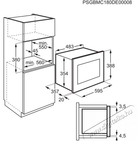Electrolux LMS4253TMX be&eacute;p&iacute;thető mikrohull&aacute;m&uacute; s&uuml;tő Konyhai term&eacute;kek - Mikrohull&aacute;m&uacute; s&uuml;tő - Mikrohull&aacute;m&uacute; s&uuml;tő (be&eacute;p&iacute;thető) - 353863