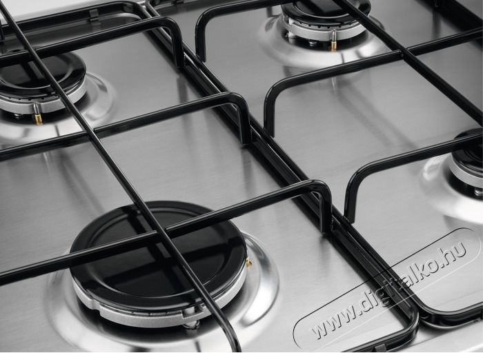 Electrolux KGS6404SX g&aacute;zfőzőlap Konyhai term&eacute;kek - S&uuml;tő-főzőlap, tűzhely (be&eacute;p&iacute;thető) - G&aacute;zfőzőlap (be&eacute;p&iacute;thető) - 361545