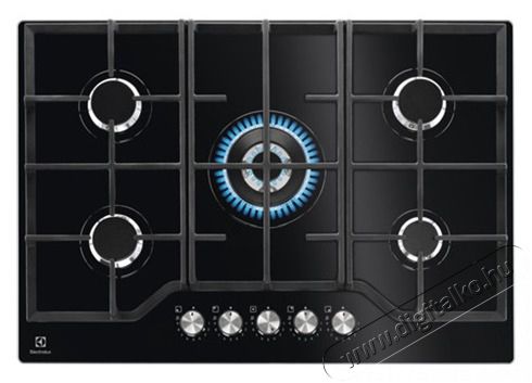 Electrolux KGG75362K Be&eacute;p&iacute;thető g&aacute;zfőzőlap Konyhai term&eacute;kek - S&uuml;tő-főzőlap, tűzhely (be&eacute;p&iacute;thető) - G&aacute;zfőzőlap (be&eacute;p&iacute;thető) - 397502