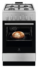 Electrolux LKG504011X gáztűzhely Konyhai termékek - Sütő-főzőlap, tűzhely (szabadonálló) - Gáztűzhely (szabadonálló) - 501447