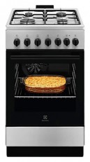 Electrolux LKK520032X kombinált inox tűzhely Konyhai termékek - Sütő-főzőlap, tűzhely (szabadonálló) - Kombinált tűzhely (szabadonálló) - 502734