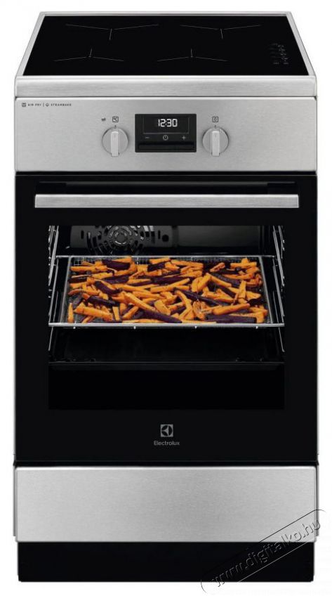 Electrolux LKI564267X Konyhai term&eacute;kek - S&uuml;tő-főzőlap, tűzhely (szabadon&aacute;ll&oacute;) - Kombin&aacute;lt tűzhely (szabadon&aacute;ll&oacute;) - 504398