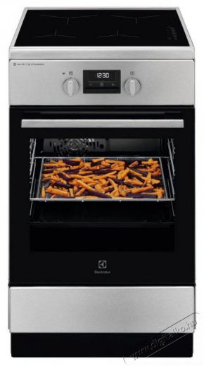 Electrolux LKI564267X Konyhai term&eacute;kek - S&uuml;tő-főzőlap, tűzhely (szabadon&aacute;ll&oacute;) - Kombin&aacute;lt tűzhely (szabadon&aacute;ll&oacute;) - 504398