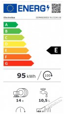 Electrolux EEM48200IX be&eacute;p&iacute;thető mosogat&oacute;g&eacute;p Konyhai term&eacute;kek - Mosogat&oacute;g&eacute;p - Norm&aacute;l (60cm) be&eacute;p&iacute;thető mosogat&oacute;g&eacute;p - 377751
