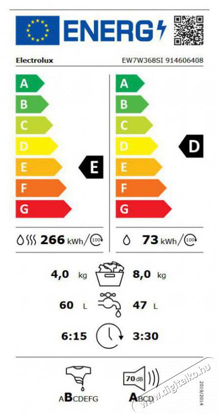 Electrolux EW7W368SI Be&eacute;p&iacute;thető mos&oacute;-sz&aacute;r&iacute;t&oacute;g&eacute;p H&aacute;ztart&aacute;s / Otthon / K&uuml;lt&eacute;r - Mos&oacute;g&eacute;p / sz&aacute;r&iacute;t&oacute;g&eacute;p - Mos&oacute;-sz&aacute;r&iacute;t&oacute;g&eacute;p (be&eacute;p&iacute;thető) - 365350