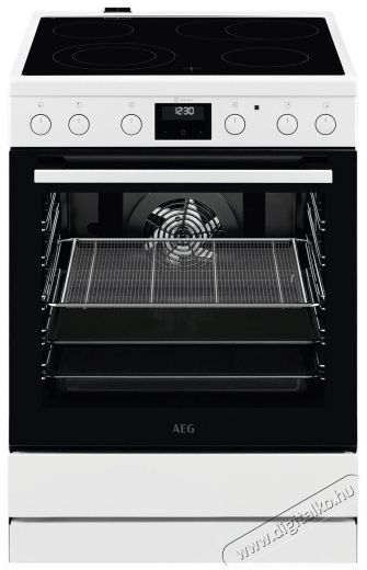 Electrolux CCB6440CBW Konyhai term&eacute;kek - S&uuml;tő-főzőlap, tűzhely (szabadon&aacute;ll&oacute;) - Elektromos tűzhely (szabadon&aacute;ll&oacute;) - 504385