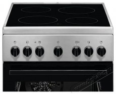 Electrolux LKR562055X TŰZHELY KER&Aacute;MIALAPOS Konyhai term&eacute;kek - S&uuml;tő-főzőlap, tűzhely (szabadon&aacute;ll&oacute;) - Elektromos tűzhely (szabadon&aacute;ll&oacute;) - 502812