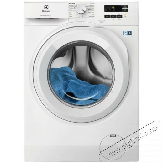 Electrolux EW6F1481E, mos&oacute;g&eacute;p, 8 kg, 1400 ford., A energiaoszt&aacute;ly, Inverteres motor &aacute;lland&oacute; m&aacute;gnessel, LED kijelző, SensiCare, TimeManager, feh&eacute;r H&aacute;ztart&aacute;s / Otthon / K&uuml;lt&eacute;r - Mos&oacute;g&eacute;p / sz&aacute;r&iacute;t&oacute;g&eacute;p - El&ouml;lt&ouml;ltős norm&aacute;l (60cm-ig) mos&oacute;g&eacute;p - 536422