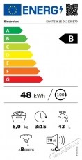 Electrolux EW6T5261E mos&oacute;g&eacute;p, 6kg, 1200rpm, B energiaoszt&aacute;ly, MagnetPermanent inverter motor, SensiCare, TimeSave, Feh&eacute;r H&aacute;ztart&aacute;s / Otthon / K&uuml;lt&eacute;r - Mos&oacute;g&eacute;p / sz&aacute;r&iacute;t&oacute;g&eacute;p - El&ouml;lt&ouml;ltős norm&aacute;l (60cm-ig) mos&oacute;g&eacute;p - 536427