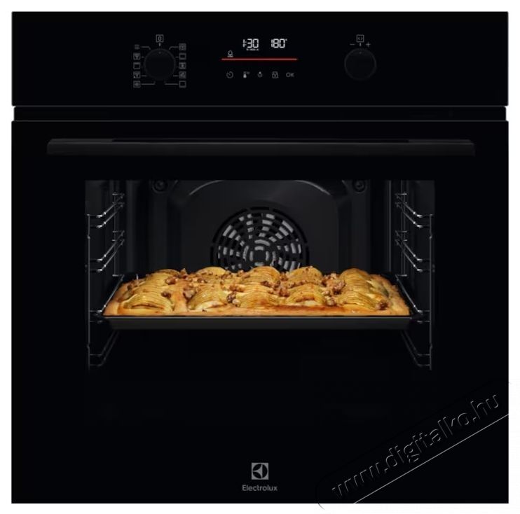 Electrolux EOFDP46BK, Be&eacute;p&iacute;thető s&uuml;tő, Pirolitikus &ouml;ntiszt&iacute;t&oacute;, Beh&uacute;zhat&oacute; gombok, Digit&aacute;lis kijelző, &Eacute;rintős vez&eacute;rl&eacute;s, Grill, A+ energiaoszt&aacute;ly, 65 l, Fekete Konyhai term&eacute;kek - S&uuml;tő-főzőlap, tűzhely (be&eacute;p&iacute;thető) - S&uuml;tő (be&eacute;p&iacute;thető) - 537777