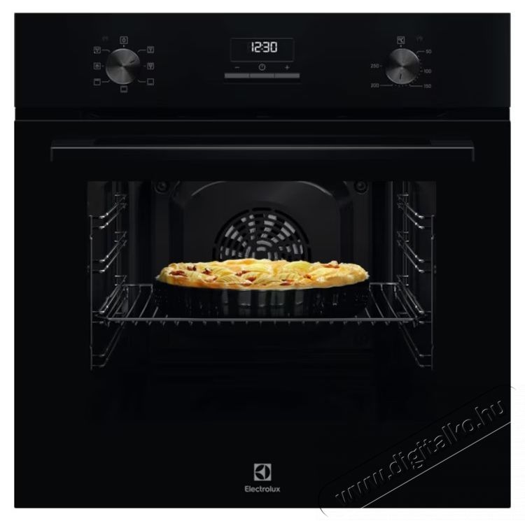 Electrolux LOH3H00BK be&eacute;p&iacute;thető s&uuml;tő, Elektromos, 65 l, Grill, Időz&iacute;tő elektronikus kijelzővel, A energiaoszt&aacute;ly, Fekete Konyhai term&eacute;kek - S&uuml;tő-főzőlap, tűzhely (be&eacute;p&iacute;thető) - S&uuml;tő (be&eacute;p&iacute;thető) - 537781
