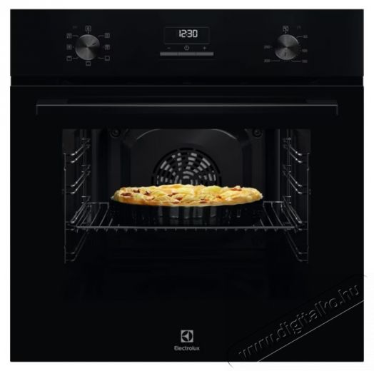 Electrolux LOH3H00BK be&eacute;p&iacute;thető s&uuml;tő, Elektromos, 65 l, Grill, Időz&iacute;tő elektronikus kijelzővel, A energiaoszt&aacute;ly, Fekete Konyhai term&eacute;kek - S&uuml;tő-főzőlap, tűzhely (be&eacute;p&iacute;thető) - S&uuml;tő (be&eacute;p&iacute;thető) - 537781