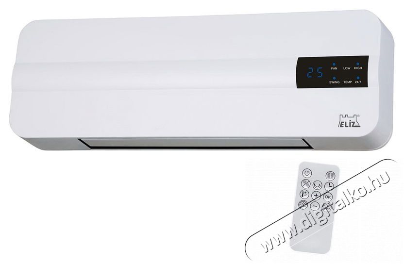 ELIZ EWH 200 ERP hősug&aacute;rz&oacute; H&aacute;ztart&aacute;s / Otthon / K&uuml;lt&eacute;r - Fűt&eacute;s - Fűtőventil&aacute;toros hősug&aacute;rz&oacute; - 529459