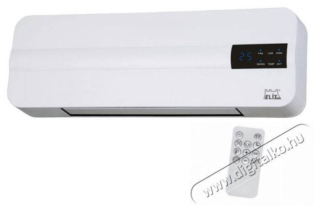 ELIZ EWH 200 ERP hősug&aacute;rz&oacute; H&aacute;ztart&aacute;s / Otthon / K&uuml;lt&eacute;r - Fűt&eacute;s - Fűtőventil&aacute;toros hősug&aacute;rz&oacute; - 529459