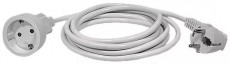 Emos P0123R hosszabbító - 3m, fehér Háztartás / Otthon / Kültér - Világítás / elektromosság - Hálózati elosztó / hosszabbító / adapter - 369313