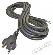 Emos S03350 Flexo gumi 5m 2×1,5mm2 fekete szerelhető kábel Iroda és számítástechnika - Számítógép tartozék - Táp kábel - 387743