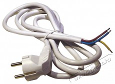 Emos S14315 Flexo Pvc 5m 3×1mm2 fehér szerelhető kábel Mobil / Kommunikáció / Smart - Tablet / E-book kiegészítő, tok - Kábel - 456345