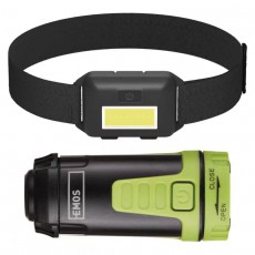 Emos P4007 COB LED fejlámpa készlet + mini kempinglámpa Háztartás / Otthon / Kültér - Világítás / elektromosság - Fejlámpa - 458329