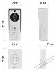 Emos H4030 GoSmart IP-09D DC vezet&eacute;k n&eacute;lk&uuml;li, akkumul&aacute;toros, napelemes, vide&oacute;s kaputelefon wifivel F&eacute;nyk&eacute;pezőg&eacute;p / kamera - Megfigyelő / IP kamera - 468190