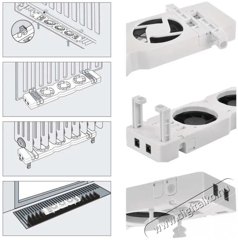 Emos MONO radi&aacute;tor al&aacute;, feh&eacute;r &Uacute;jdons&aacute;gok - &Uacute;j term&eacute;kek - 511915