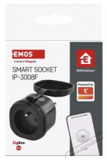 Emos GoSmart Zigbee k&uuml;lt&eacute;ri IP44 IP-3008F IP-3008F időz&iacute;tővel H&aacute;ztart&aacute;s / Otthon / K&uuml;lt&eacute;r - Okos otthon - Okos konnektor - 522531