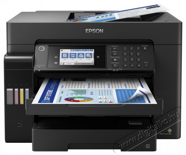 Epson EcoTank L15160 A3+ sz&iacute;nes tintasugaras multifunkci&oacute;s nyomtat&oacute; Iroda &eacute;s sz&aacute;m&iacute;t&aacute;stechnika - Nyomtat&oacute; - Multifunkci&oacute;s (tintasugaras) - 464484