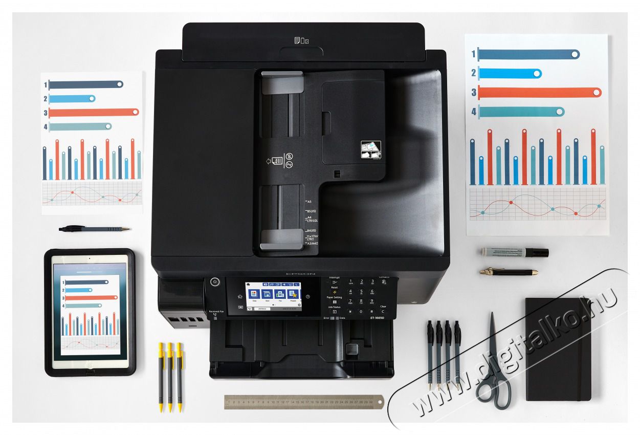 Epson EcoTank L15160 A3+ sz&iacute;nes tintasugaras multifunkci&oacute;s nyomtat&oacute; Iroda &eacute;s sz&aacute;m&iacute;t&aacute;stechnika - Nyomtat&oacute; - Multifunkci&oacute;s (tintasugaras) - 464484