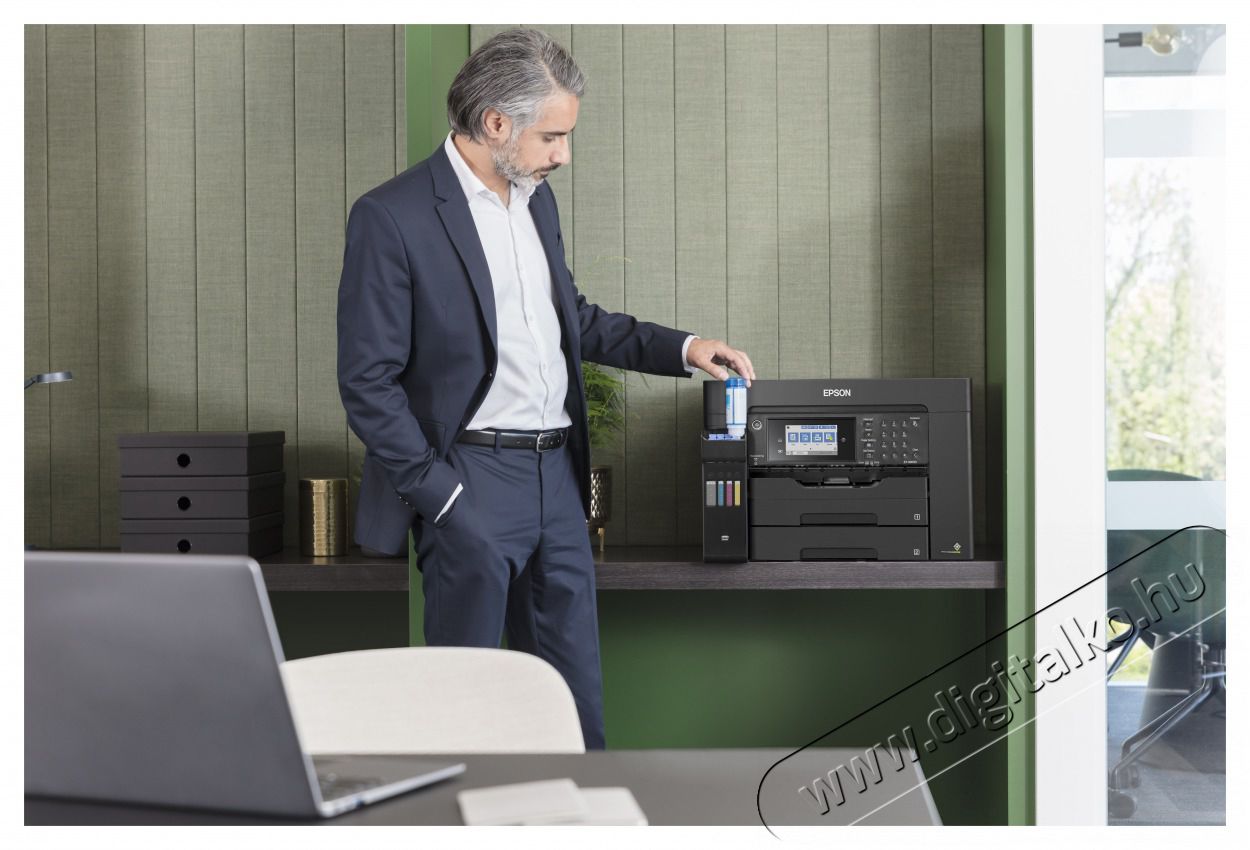 Epson EcoTank L15160 A3+ sz&iacute;nes tintasugaras multifunkci&oacute;s nyomtat&oacute; Iroda &eacute;s sz&aacute;m&iacute;t&aacute;stechnika - Nyomtat&oacute; - Multifunkci&oacute;s (tintasugaras) - 464484