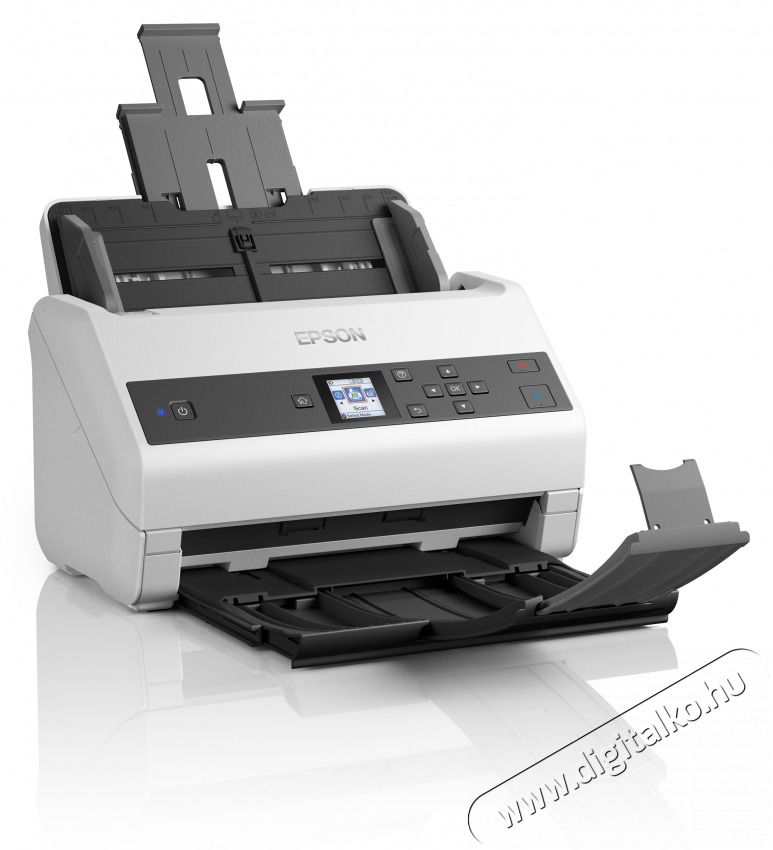 Epson Docuscanner - WorkForce DS-870 (A4, 600 DPI, 65 lap/perc, USB, ADF, duplex) Iroda &eacute;s sz&aacute;m&iacute;t&aacute;stechnika - Digitaliz&aacute;l&oacute; eszk&ouml;z - Szkenner - 487114