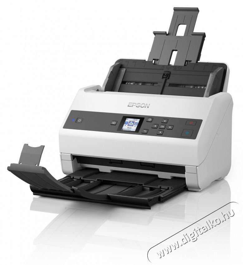 Epson Docuscanner - WorkForce DS-870 (A4, 600 DPI, 65 lap/perc, USB, ADF, duplex) Iroda &eacute;s sz&aacute;m&iacute;t&aacute;stechnika - Digitaliz&aacute;l&oacute; eszk&ouml;z - Szkenner - 487114