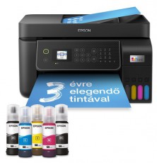 Epson Ecotank L5310 A4 MFP ADF Ethernet/WIFI sz&iacute;nes multifunkci&oacute;s tintasugaras nyomtat&oacute; Iroda &eacute;s sz&aacute;m&iacute;t&aacute;stechnika - Nyomtat&oacute; - Multifunkci&oacute;s (tintasugaras) - 516235