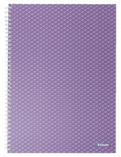 Esselte ColourBreeze A4 kock&aacute;s levendula spir&aacute;lf&uuml;zet - Egy&eacute;b - Nem forgalmazzuk ! - 406976