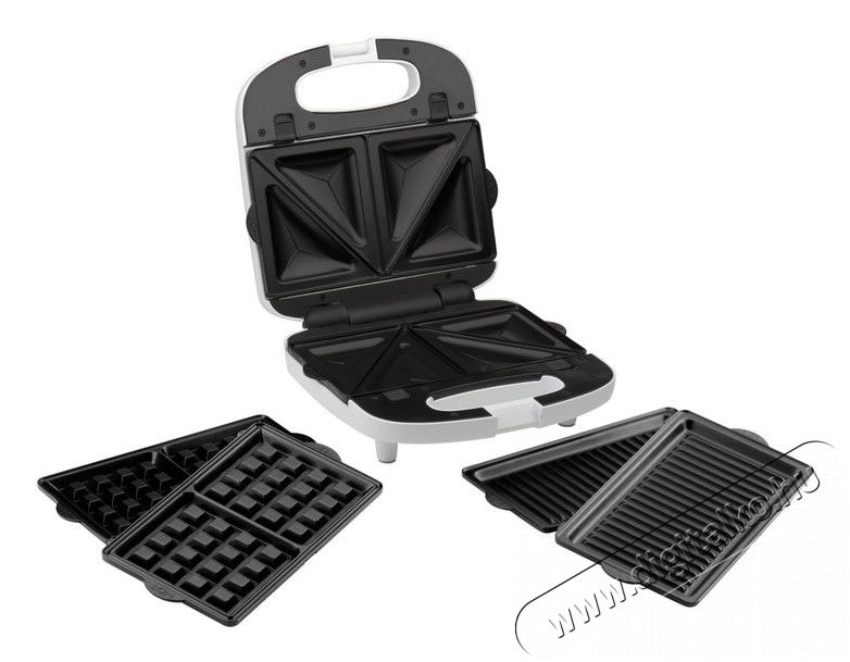 ETA 4156 90000 Tampo 3in1 szendvics-,gofri &eacute;s grills&uuml;tő Konyhai term&eacute;kek - Konyhai kisg&eacute;p (s&uuml;t&eacute;s / főz&eacute;s / hűt&eacute;s / &eacute;telk&eacute;sz&iacute;t&eacute;s) - Melegszendvics / gofri s&uuml;tő - 341823