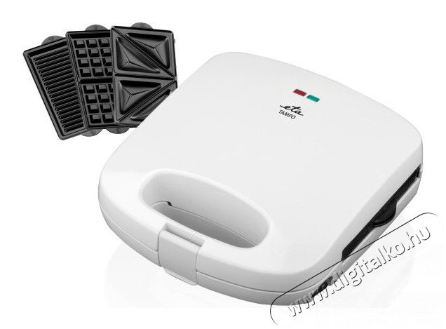 ETA 4156 90000 Tampo 3in1 szendvics-,gofri &eacute;s grills&uuml;tő Konyhai term&eacute;kek - Konyhai kisg&eacute;p (s&uuml;t&eacute;s / főz&eacute;s / hűt&eacute;s / &eacute;telk&eacute;sz&iacute;t&eacute;s) - Melegszendvics / gofri s&uuml;tő - 341823