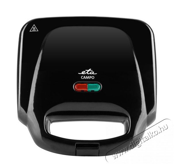 ETA 4151 90010 Campo szendvicss&uuml;tő - fekete Konyhai term&eacute;kek - Konyhai kisg&eacute;p (s&uuml;t&eacute;s / főz&eacute;s / hűt&eacute;s / &eacute;telk&eacute;sz&iacute;t&eacute;s) - Melegszendvics / gofri s&uuml;tő - 345581