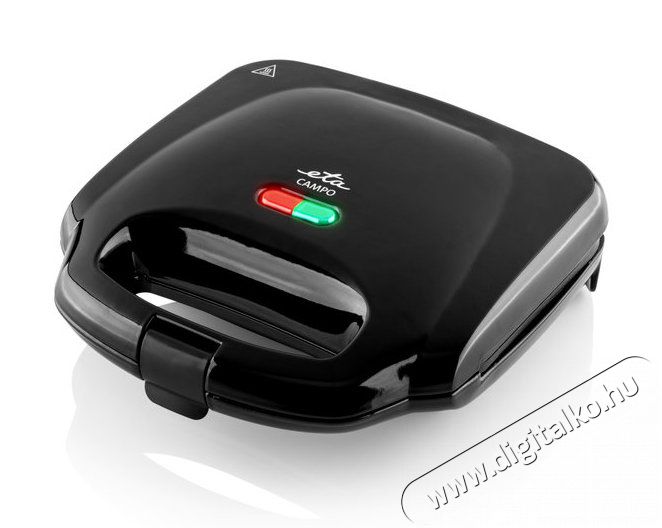 ETA 4151 90010 Campo szendvicss&uuml;tő - fekete Konyhai term&eacute;kek - Konyhai kisg&eacute;p (s&uuml;t&eacute;s / főz&eacute;s / hűt&eacute;s / &eacute;telk&eacute;sz&iacute;t&eacute;s) - Melegszendvics / gofri s&uuml;tő - 345581