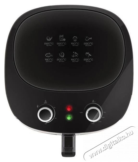 ETA 216890000 FORR&Oacute;LEVEGŐS S&Uuml;TŐ XXL 7,2 L Konyhai term&eacute;kek - Konyhai kisg&eacute;p (s&uuml;t&eacute;s / főz&eacute;s / hűt&eacute;s / &eacute;telk&eacute;sz&iacute;t&eacute;s) - L&eacute;gkever&eacute;ses főzőg&eacute;p / elektromos kukta / multifunkci&oacute;s s&uuml;tő - 506745