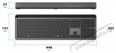 Eternico KSB3350 HU , vezet&eacute;k n&eacute;lk&uuml;li billentyűzet Iroda &eacute;s sz&aacute;m&iacute;t&aacute;stechnika - Billentyűzet / billentyűzet szett - Vezet&eacute;k n&eacute;lk&uuml;li - 503344
