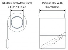 EVE MotionBlinds Upgrade Kit for Roller Blinds F&eacute;nyk&eacute;pezőg&eacute;p / kamera - Sport kamera tartoz&eacute;kok - T&aacute;vvez&eacute;rlő - 522582