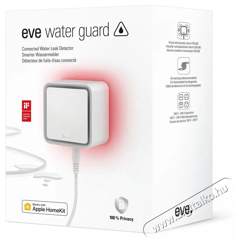 EVE Water Guard - V&iacute;zsziv&aacute;rg&aacute;s-&eacute;rz&eacute;kelő - Thread kompatibilis H&aacute;ztart&aacute;s / Otthon / K&uuml;lt&eacute;r - Biztons&aacute;gtechnika - V&iacute;zsziv&aacute;rg&aacute;s &eacute;rz&eacute;kelő - 519383