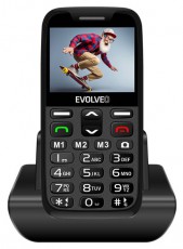 Evolveo EasyPhone XR EP601 2,3 fekete mobiltelefon - Mobil / Kommunikáció / Smart - Klasszikus / Mobiltelefon időseknek - 516195