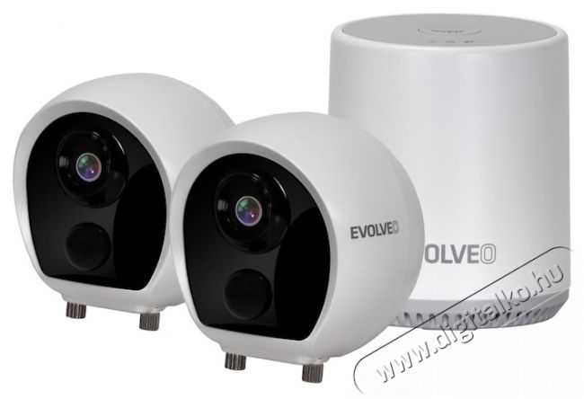 Evolveo Vezet&eacute;k n&eacute;lk&uuml;li kamerarendszer EVOLVEO Detective BT4 SMART H&aacute;ztart&aacute;s / Otthon / K&uuml;lt&eacute;r - Biztons&aacute;gtechnika - Biztons&aacute;gi kamera - 519424