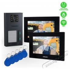 Evolveo DoorPhone AP2-2, fekete H&aacute;ztart&aacute;s / Otthon / K&uuml;lt&eacute;r - Biztons&aacute;gtechnika - Kieg&eacute;sz&iacute;tő - 519401