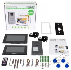 Evolveo DoorPhone AP2-2, fekete H&aacute;ztart&aacute;s / Otthon / K&uuml;lt&eacute;r - Biztons&aacute;gtechnika - Kieg&eacute;sz&iacute;tő - 519401