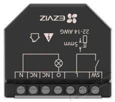 Ezviz T35-R100-WM okos WiFi kapcsol&oacute;modul, 1 csatorna, fogyaszt&aacute;sm&eacute;r&eacute;s H&aacute;ztart&aacute;s / Otthon / K&uuml;lt&eacute;r - Okos otthon - Kieg&eacute;sz&iacute;tő - 522618