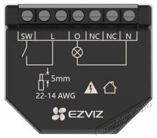Ezviz T35-R100-WM okos WiFi kapcsol&oacute;modul, 1 csatorna, fogyaszt&aacute;sm&eacute;r&eacute;s H&aacute;ztart&aacute;s / Otthon / K&uuml;lt&eacute;r - Okos otthon - Kieg&eacute;sz&iacute;tő - 522618