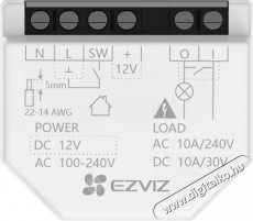 Ezviz Wi-Fi T35-R100-WD (Matter) H&aacute;ztart&aacute;s / Otthon / K&uuml;lt&eacute;r - Okos otthon - Kieg&eacute;sz&iacute;tő - 522622