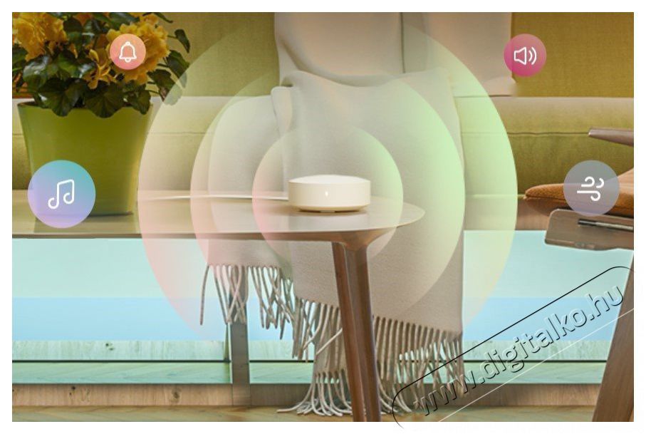 Ezviz A3-R200 (HUB) k&ouml;zponti vez&eacute;rlőegys&eacute;g H&aacute;ztart&aacute;s / Otthon / K&uuml;lt&eacute;r - Okos otthon - Kieg&eacute;sz&iacute;tő - 508095